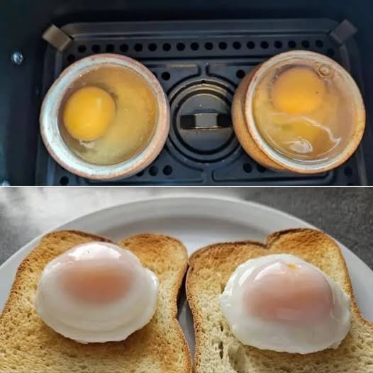Air Fryer Poached Egg