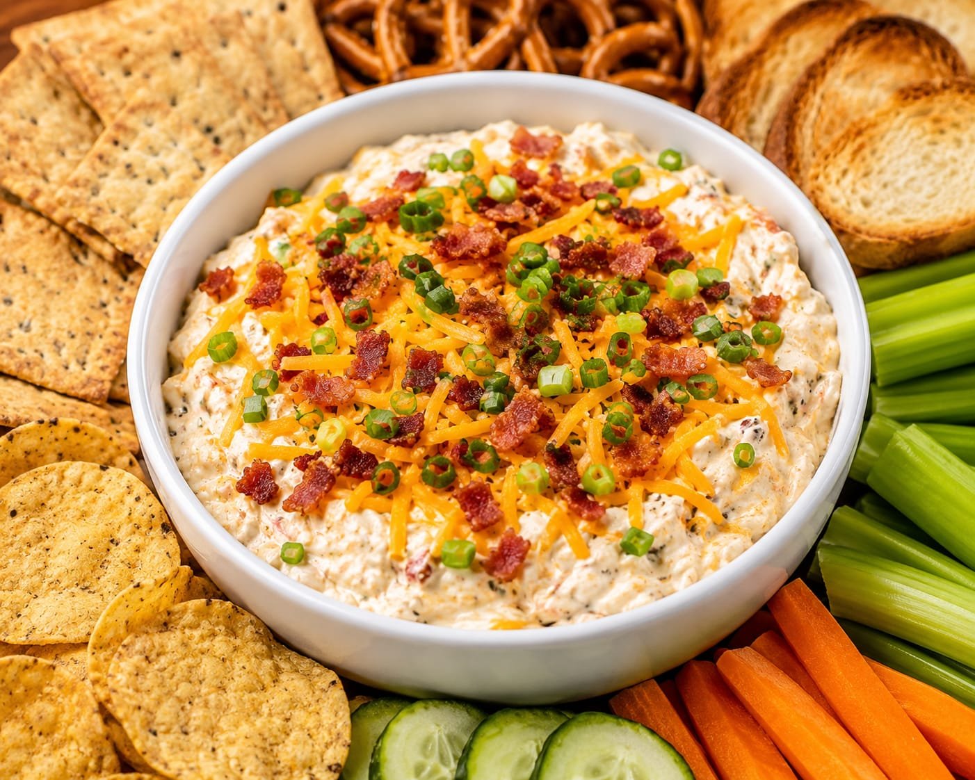 Cheddar Ranch Crack Dip Recipe