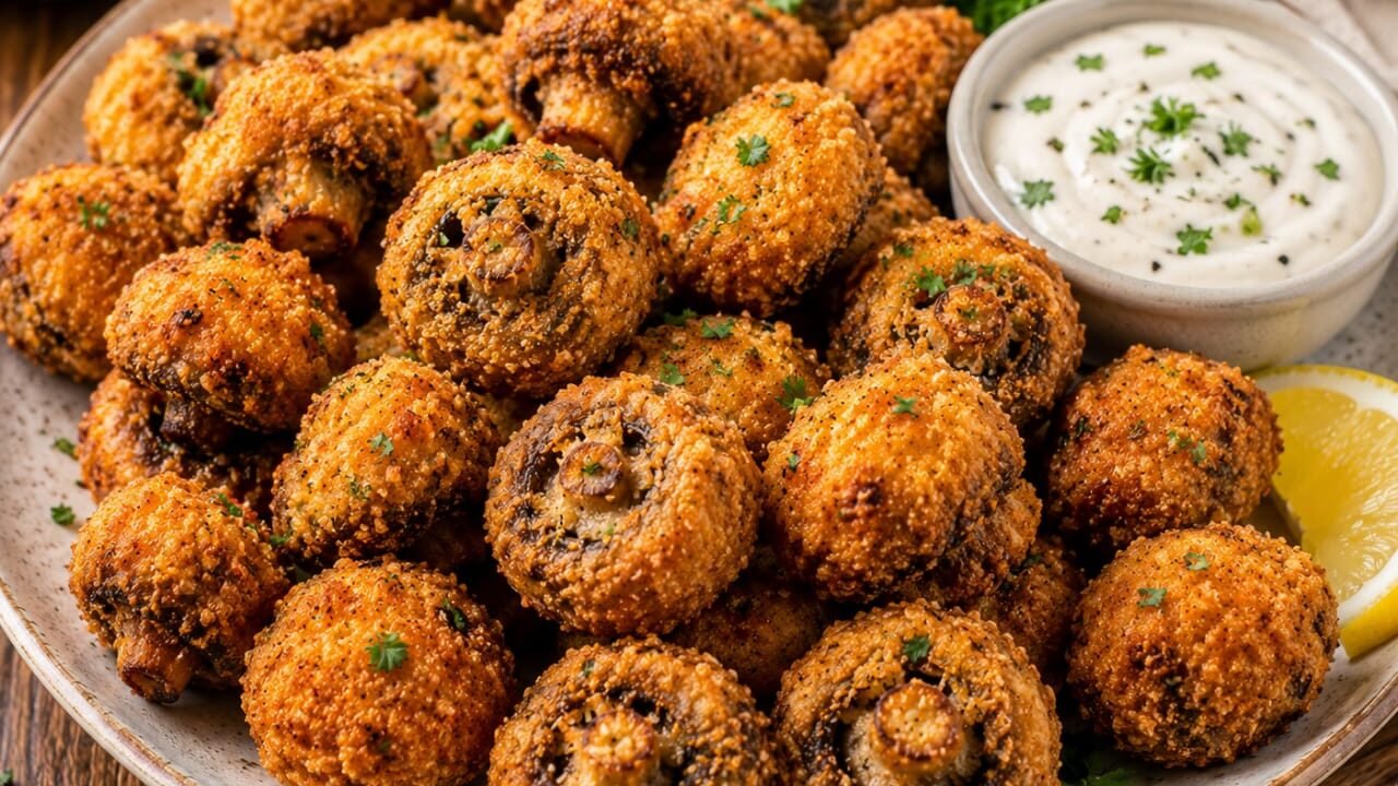 Crispy Fried Mushrooms
